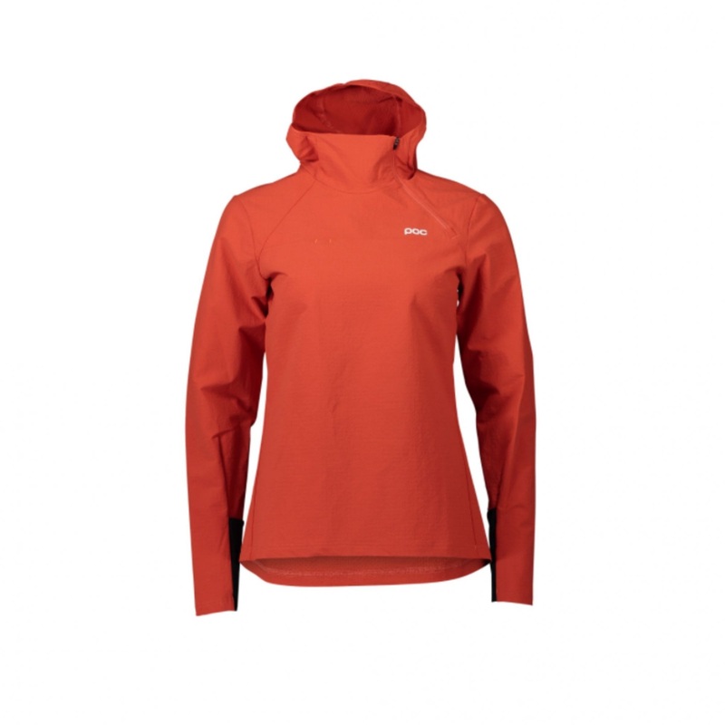POC Mantle Women's Thermal Hoodie Uranium Black XS