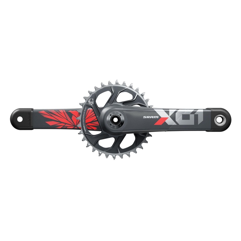 SRAM X01 Eagle DUB 12-Speed Crankset Lunar Oxy 175mm Superboost 157