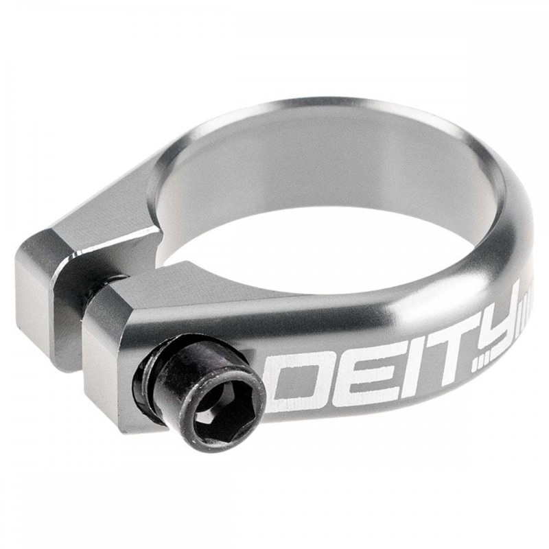 Deity Circuit Seatpost Clamp Platinum 31.8mm