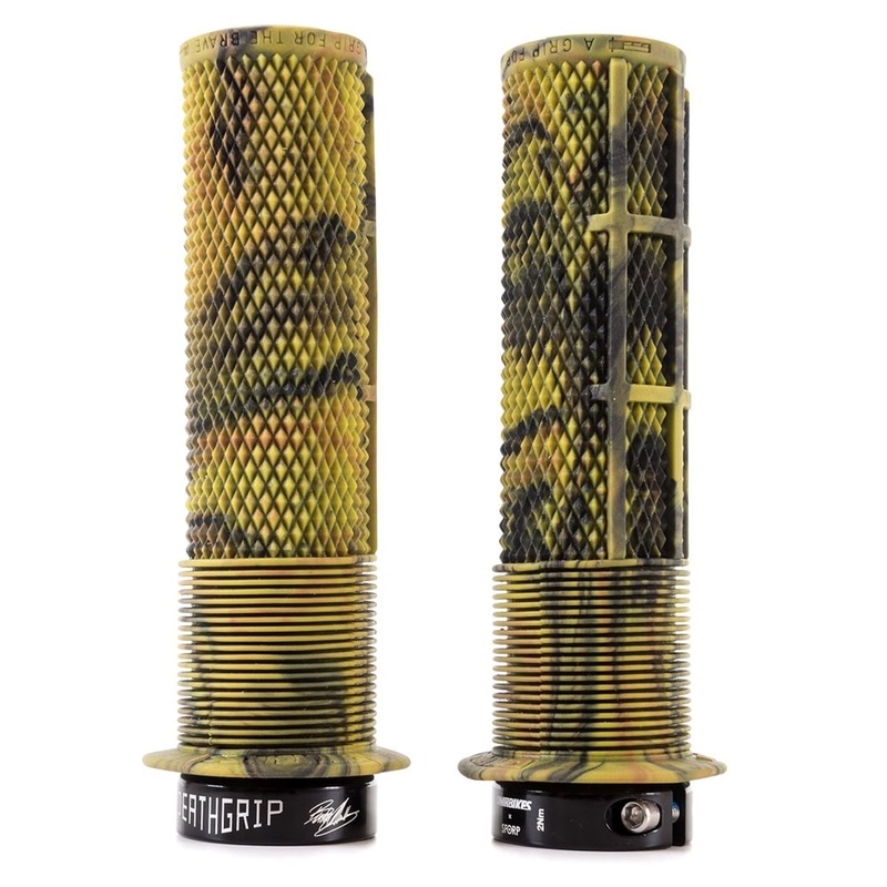 DMR DeathGrip - Flanged Gul Yellow Thick