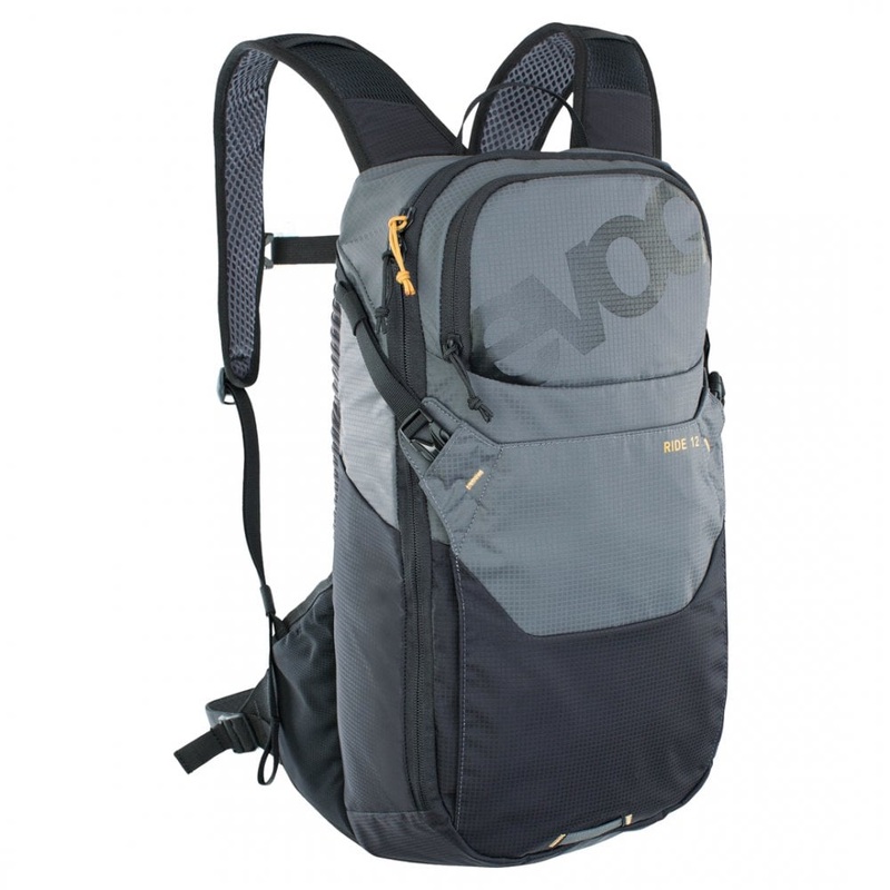 EVOC Ride 12 Performance Back Pack Carbon Grey/Black