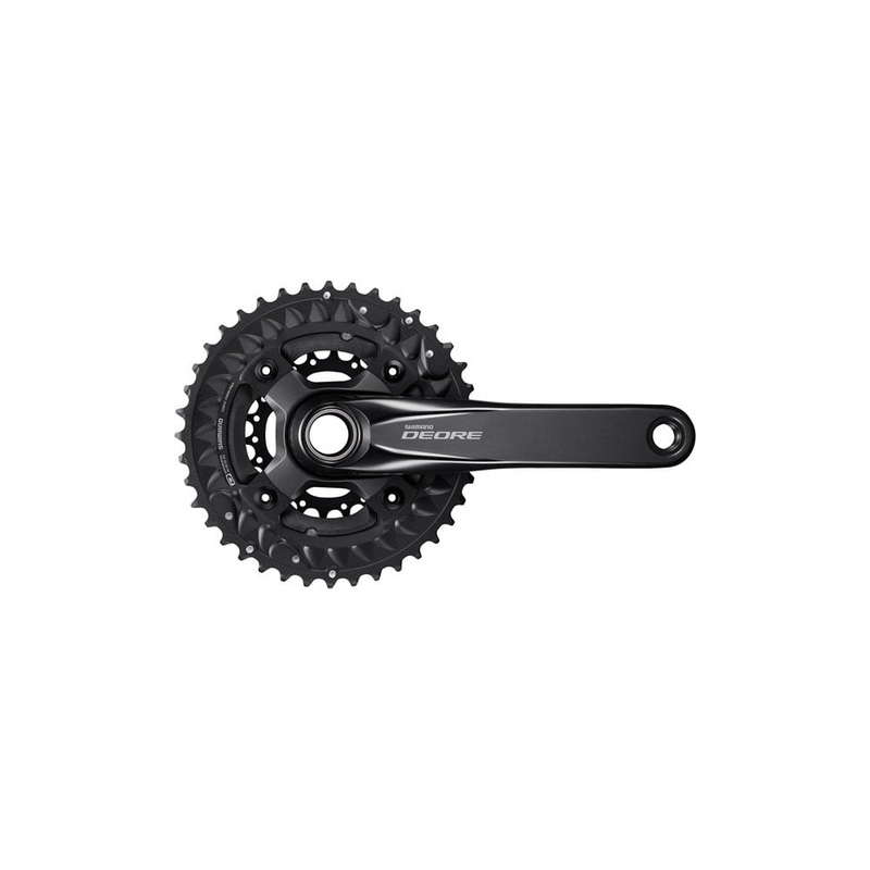 Shimano Deore FC-M6000 10 Speed Triple Chainset Black 170mm - 40/30/22T 50mm Chainline
