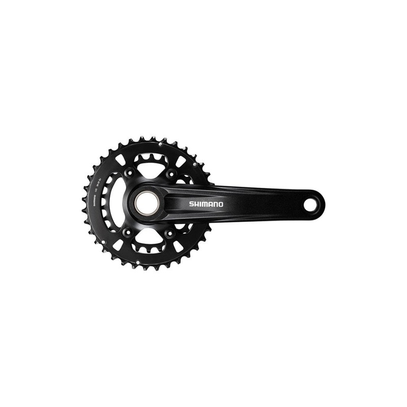 Shimano Deore FC-MT610 12 Speed Double MTB Chainset Black 175mm - 36/26T 51.8mm Chainline