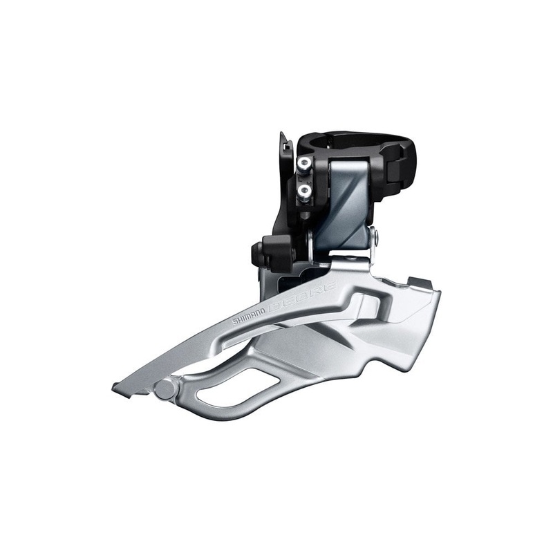 Shimano Deore T6000 10-Speed Triple Front Mech Black Triple Top Swing - Dual Pull - 66-69