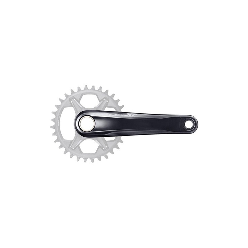 Shimano XT FC-M8100 12 Speed Crankset Black 165mm 52mm Chainline