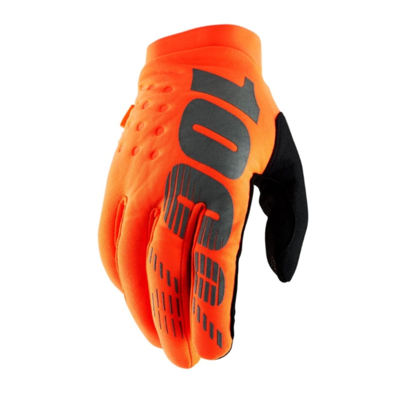 100% Brisker Glove 2021 Black/Grey S