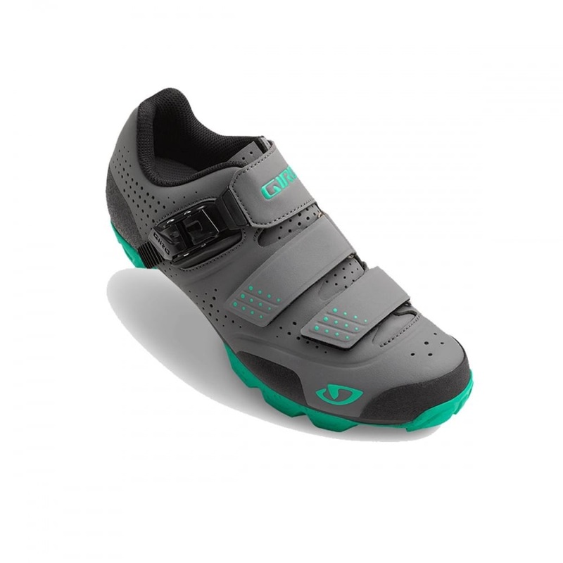 Giro Manta R Women's MTB Cycling Shoes Charcoal/Turquoise 36