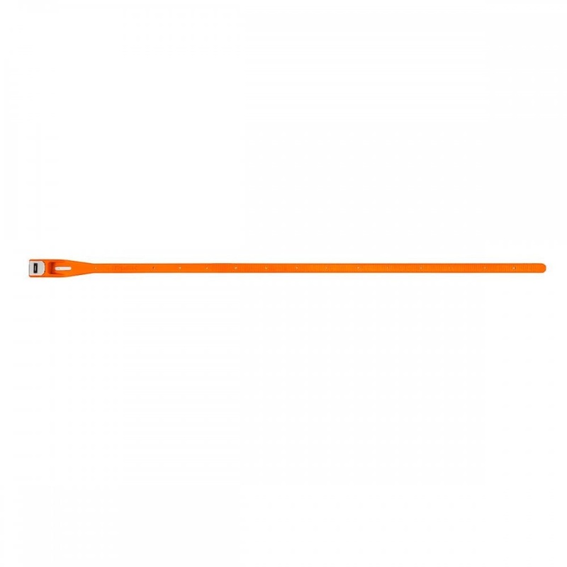 Hiplok Z-Lok Armoured Resuable Tie (Single) Orange 40cm