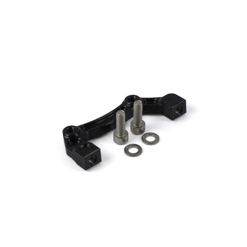 Hope Disc Brake Mount Adapter - Black Black Mount Q - Post 203 To Post 220