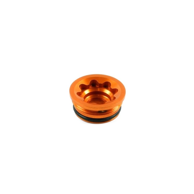 Hope V4 Large Bore Cap Orange