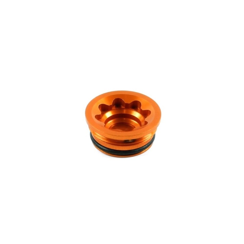 Hope V4 Small / E4 Bore Cap Orange