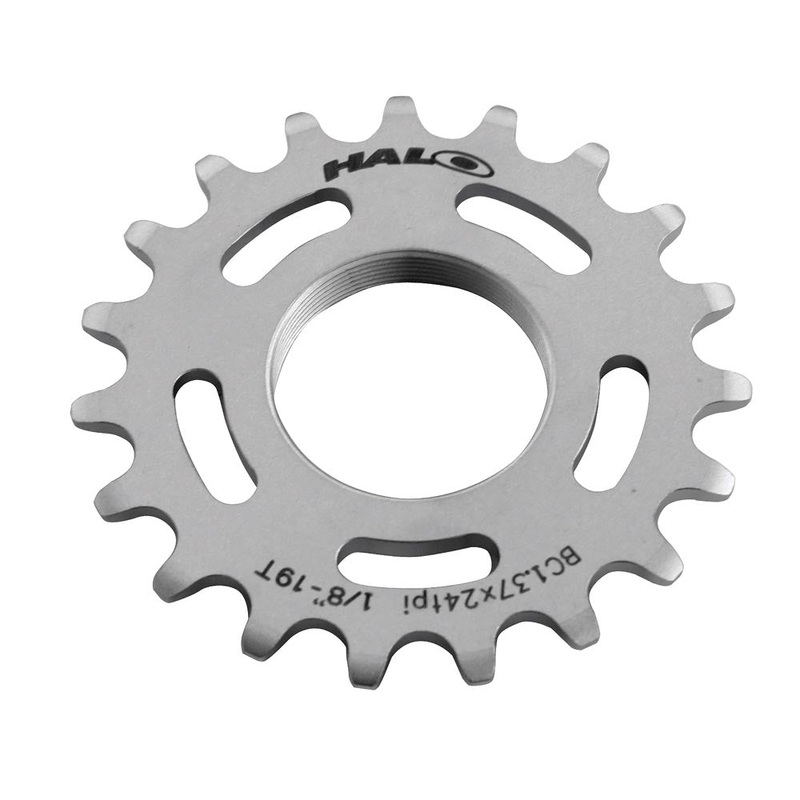 Halo Track Cog 1/8" Satin Chrome Chrome 13T
