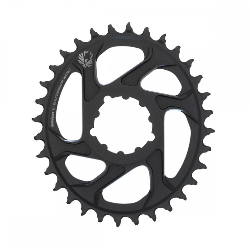 SRAM X-Sync 2 12-Speed Eagle OVAL Direct Mount Chainring Black 32T 3mm Offset Boost