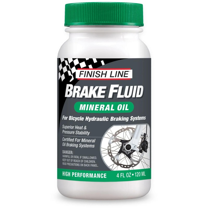 Finish Line Mineral Oil Brake Fluid 4oz / 120ml