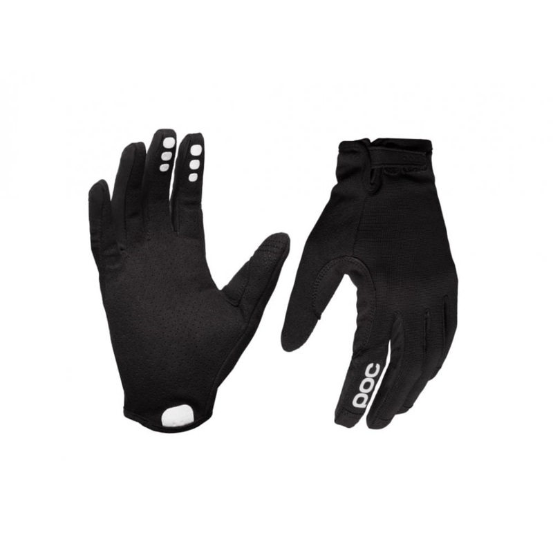 POC Resistance Enduro Adjustable MTB Gloves Uranium Black XS