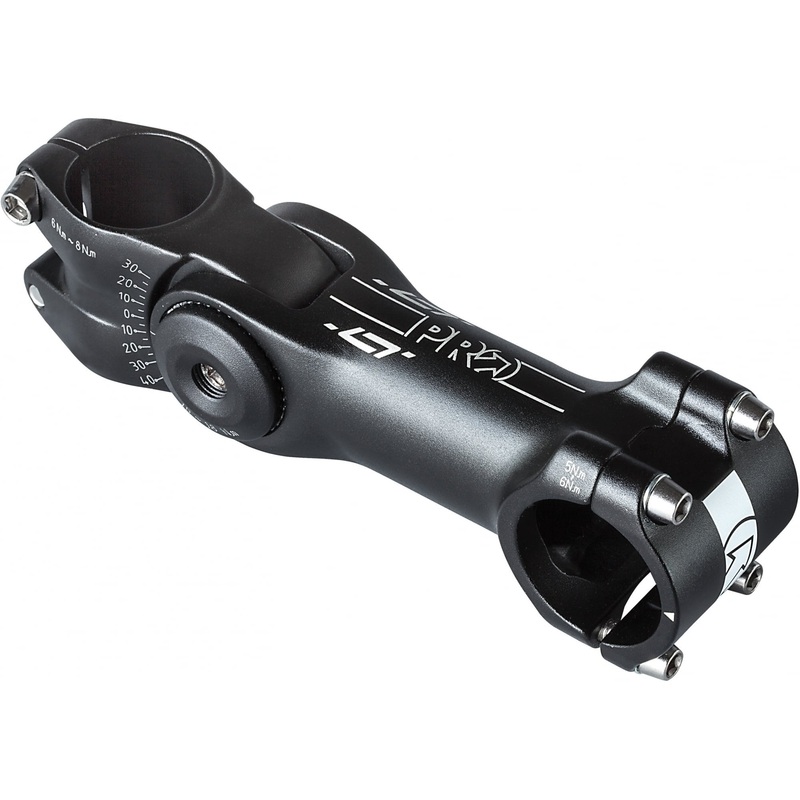 PRO LT Alloy 31.8 mm Adjustable Stem Black 110mm