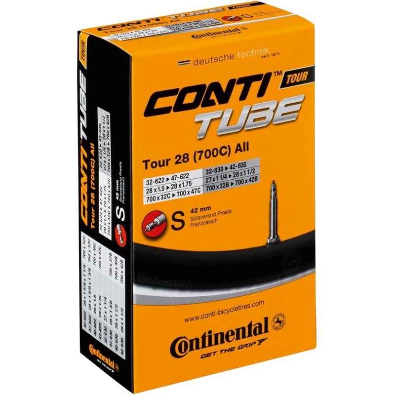 Continental Tour Light Inner Tube 700x32-47C Schrader