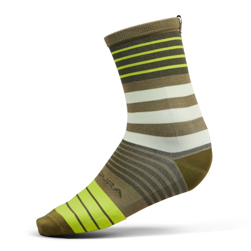 Endura Block Sock Tweed Green S-M