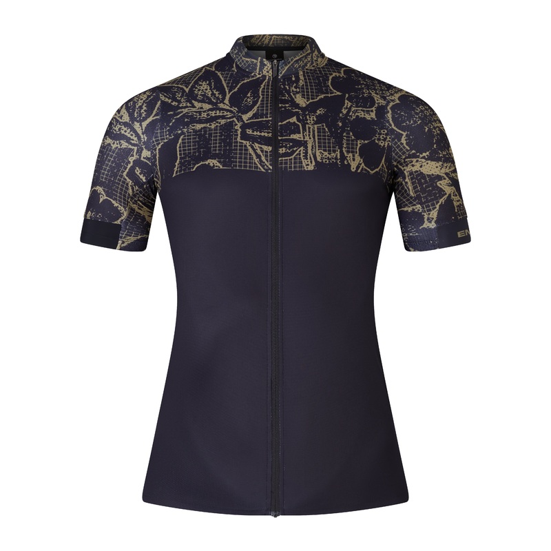 Endura Floral Block FS260 Print S/S Jersey Black S