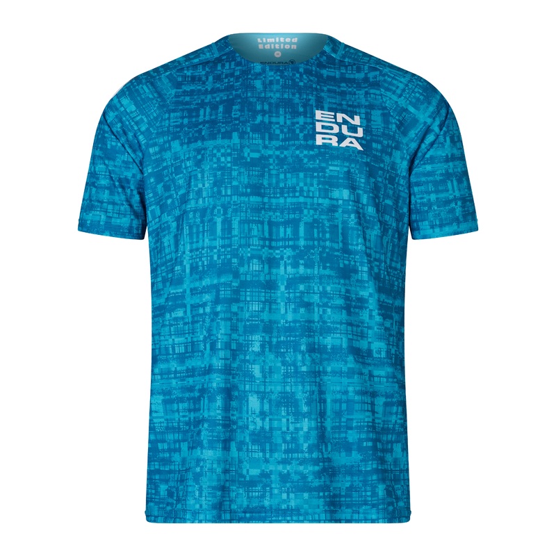 Endura Grid Ltd Printed S/S Tee Atlantic M