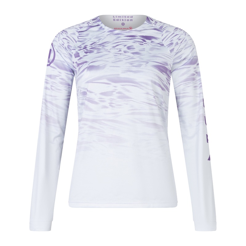 Endura Marble Women's Ltd Printed L/S Tee Heather XS