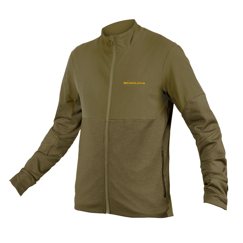 Endura SingleTrack Thermal Jacket Tweed Green S