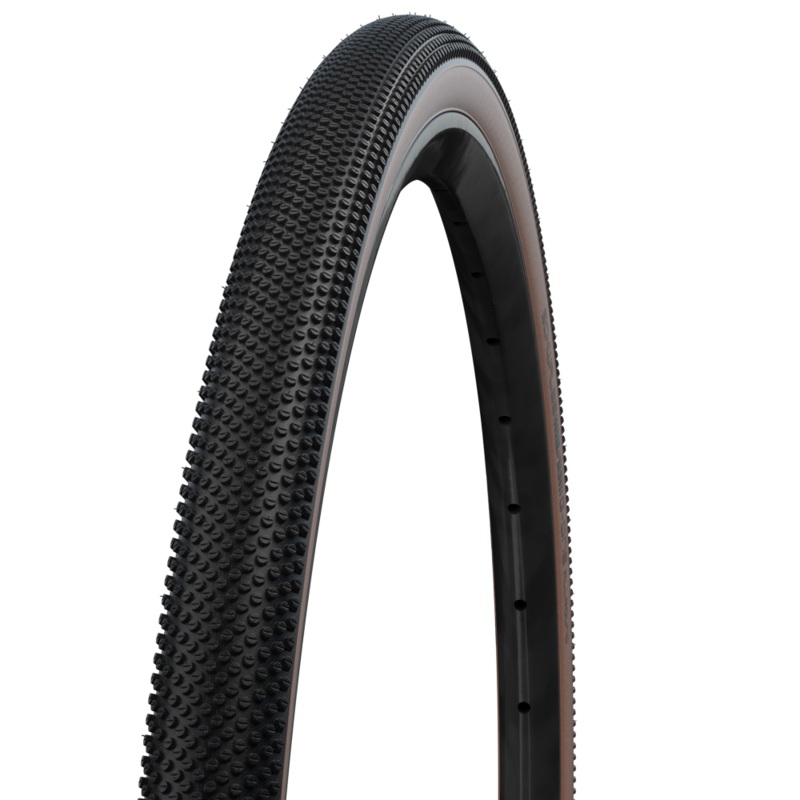 Schwalbe G-One All-Round Tubeless Tyre Black 700x35c Super Ground - Addix SpeedGrip