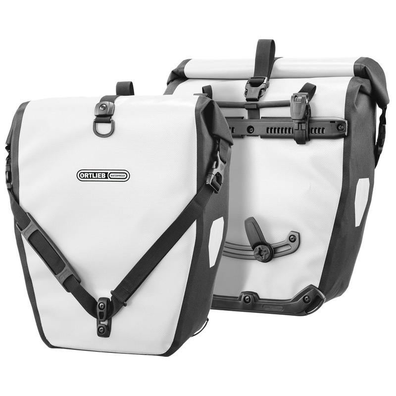 Ortlieb Back Roller Pannier Bag White/Black 40L QL2.1
