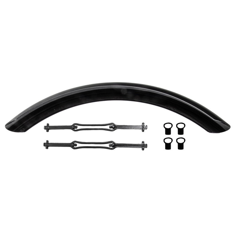 Ortlieb Quick Rack Mudguard Black 38mm