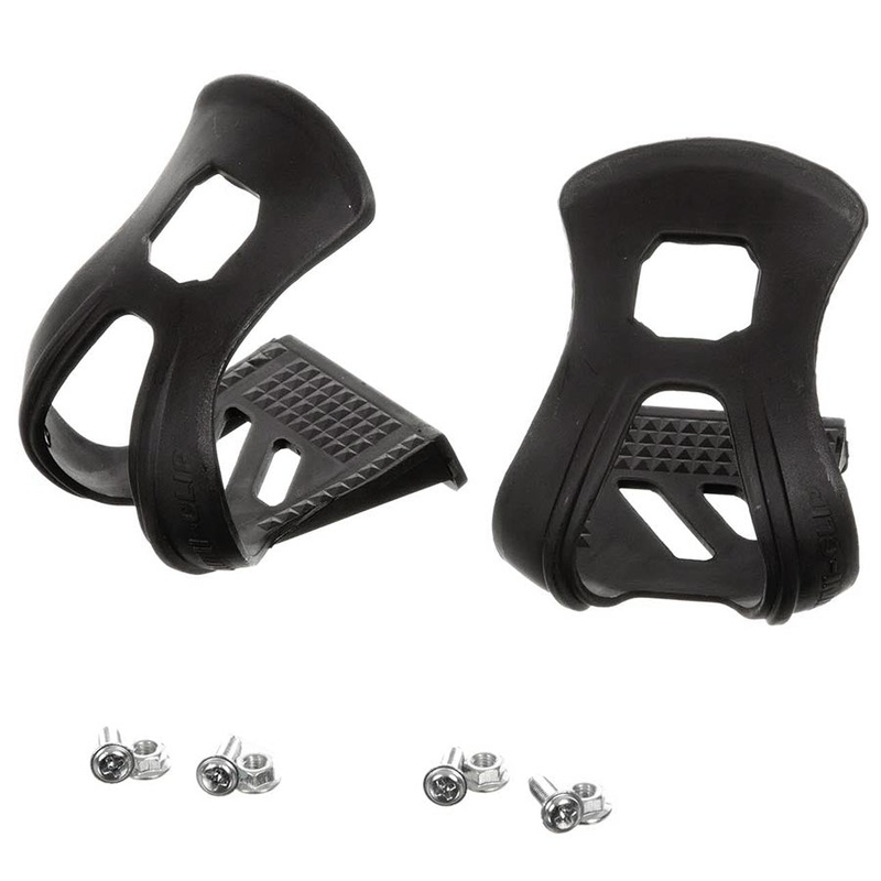 Evo strapless double toe clips