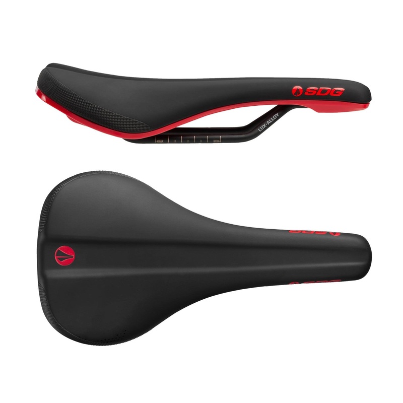 SDG Bel Air 3.0 LUX Alloy Rail Saddle Black