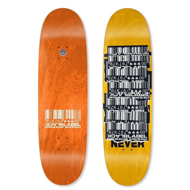 Black label Shredded Barcode Shaped Deck 10