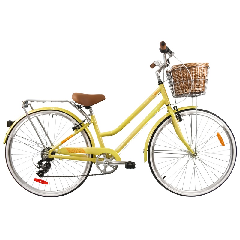 Damour Classic Urban Retro w/Basket Yellow