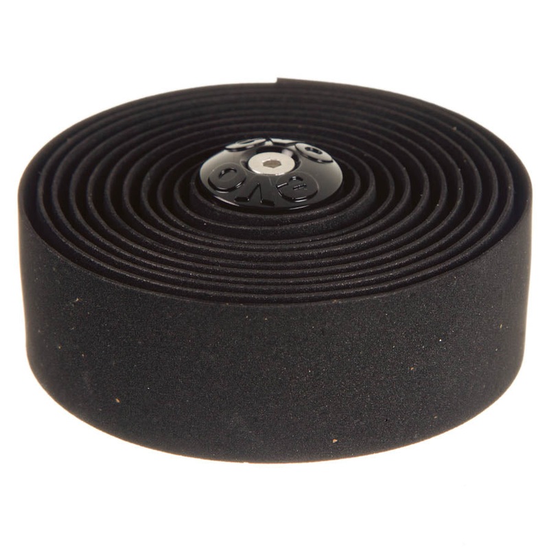 Evo Wind Up Comfort Gel Cork Bar Tape Black