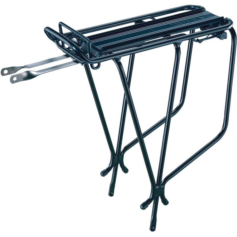 SUPER TOURIST TUBULAR RACK WITH SPRING BLACK