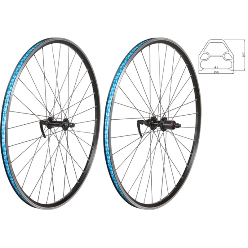 49n ROAD/GRAVEL/CX 700C DISC (6-BOLT/QR) Rear