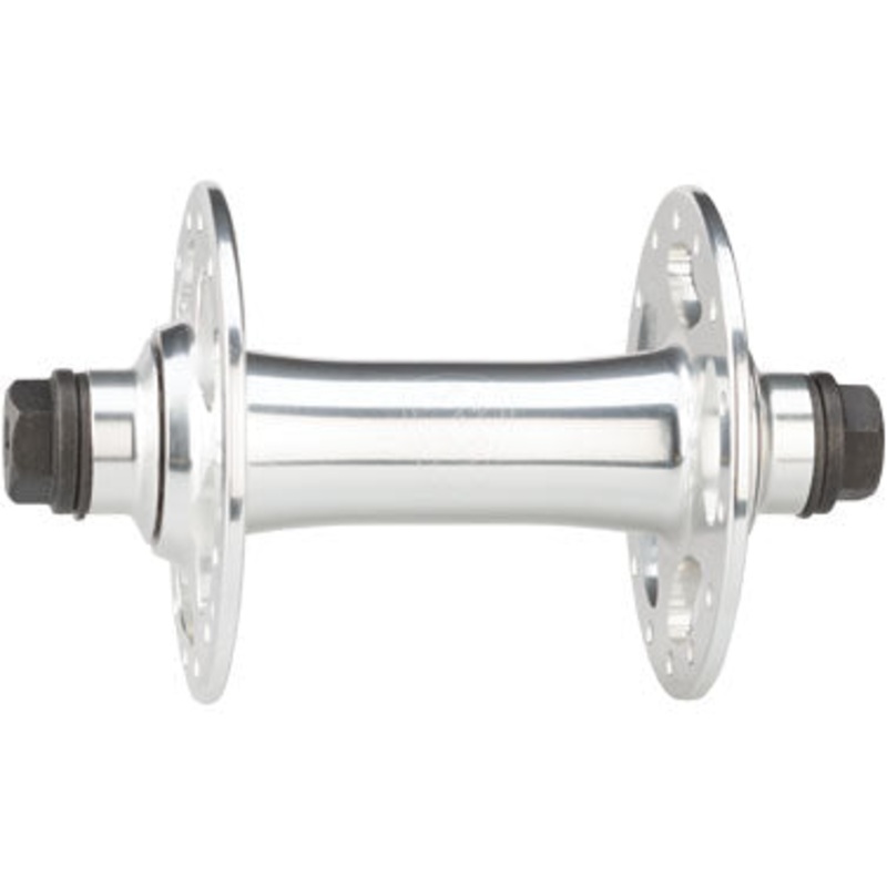 All-City Sherif Track hub Black Front 32h