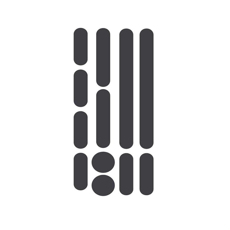 GLINT Reflective Helmet stickers Black