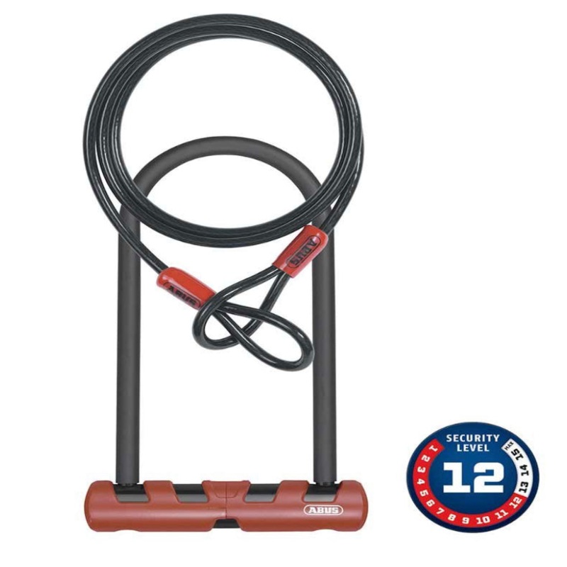 Abus Ultimate 420 U-Lock + Loop Cable Medium