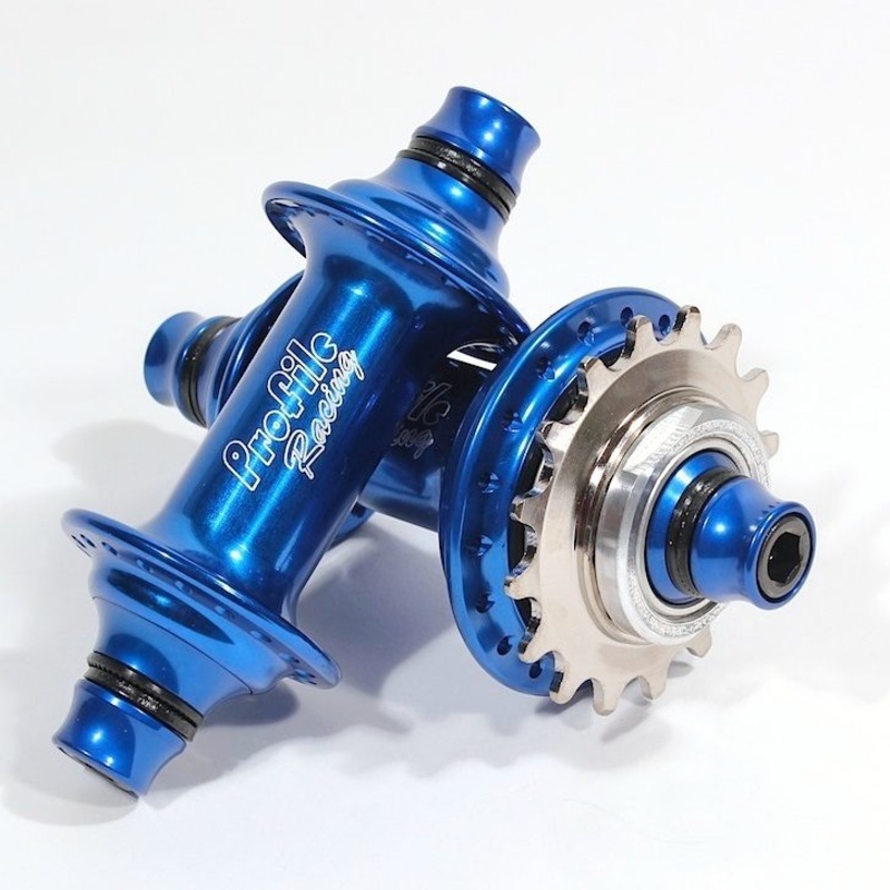 Profile Elite Cassette Hub Set 10mm. Blue