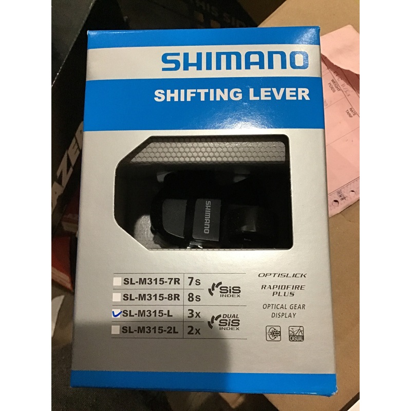 Shimano SL-m315-L trigger shifter 3speed