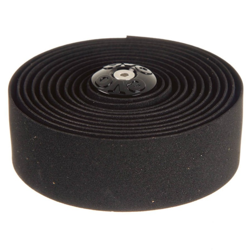 EVO Wind Up Comfort Cork Bar Tape w/Gel Black