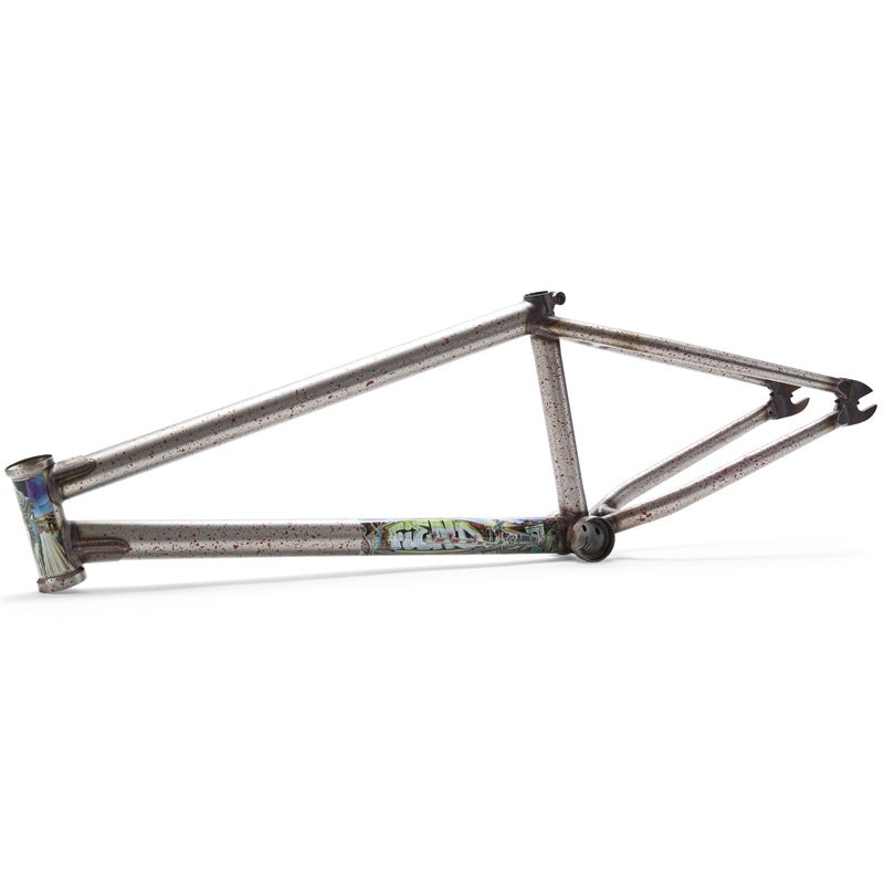 Fiend Morrow V3 Signature BMX Frame Clear / Splatter 20.5