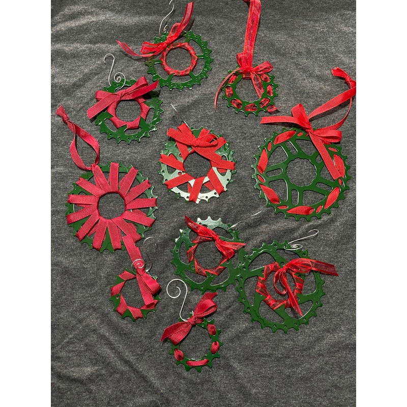 Locally made bike Christmas Tree Ornaments