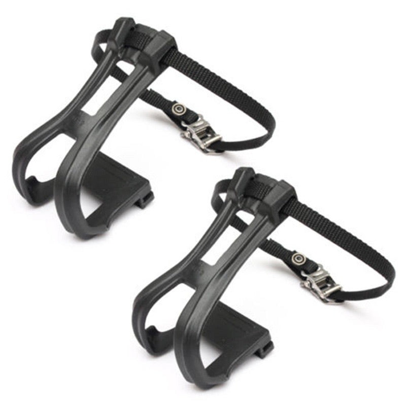 Wellgo Toe Clips with Straps Medium