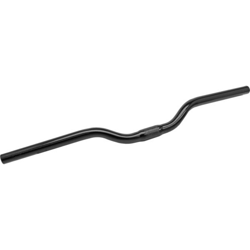 49N STEEL H-BAR 20MM RISE BLK