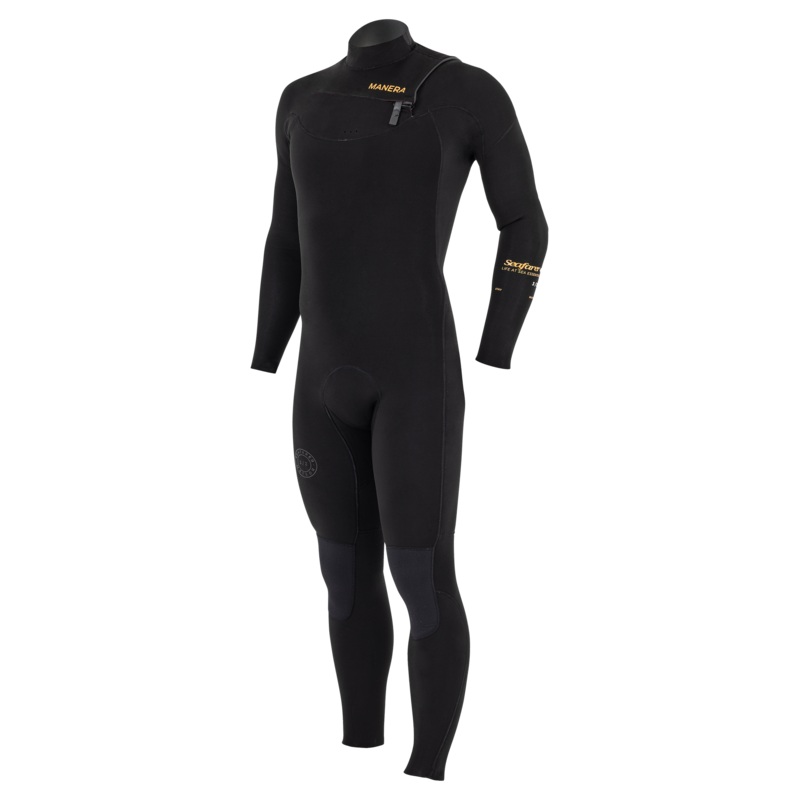 Manera SEAFARER+ FZ 3.2mm Mens Wetsuit Black XS