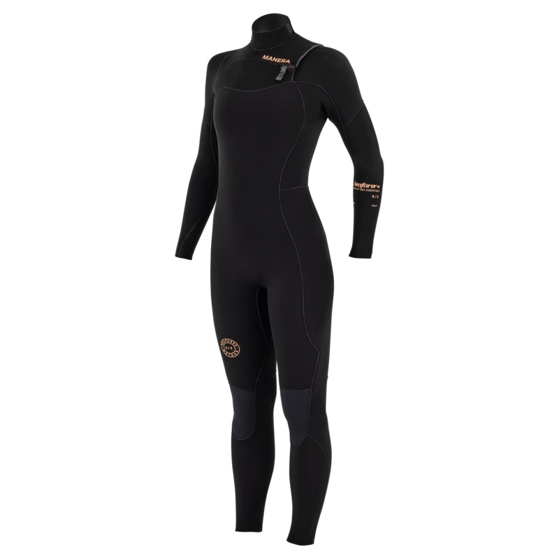 Manera SEAFARER+ Women - FZ 5.3mm Womens Wetsuit Black XS
