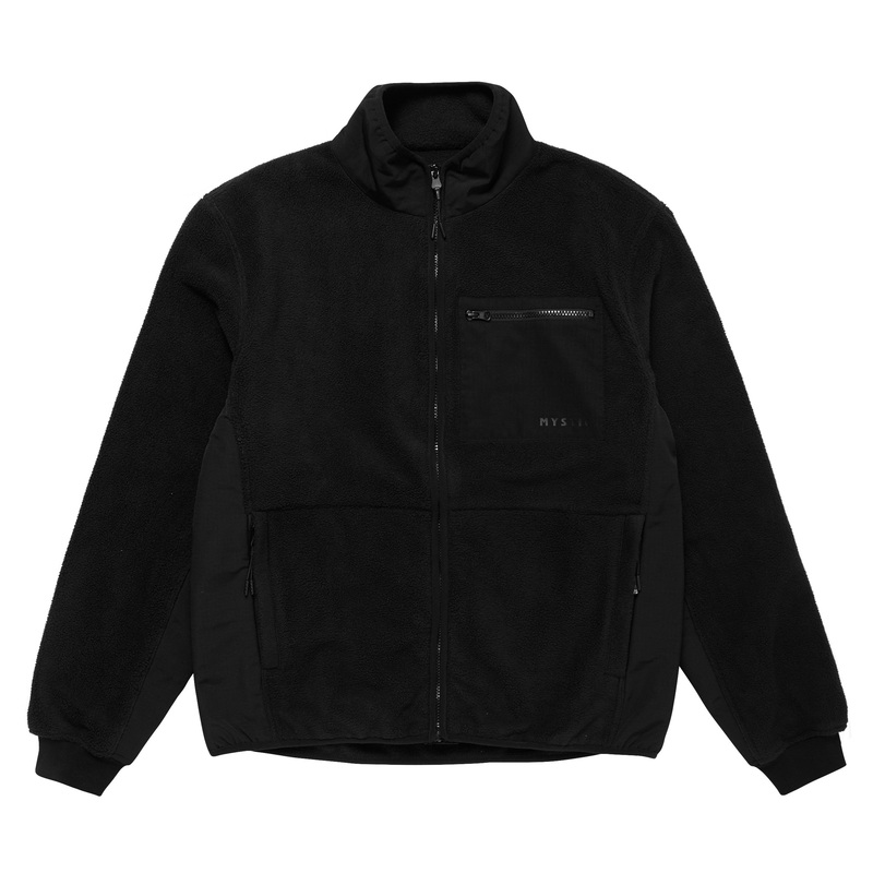 Mystic DTS Fleece Zip Thru Sweat Black L