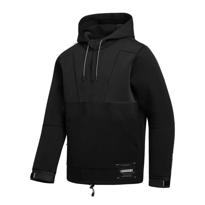 Mystic Fulmar Neoprene Hoodie 3/2mm Black L